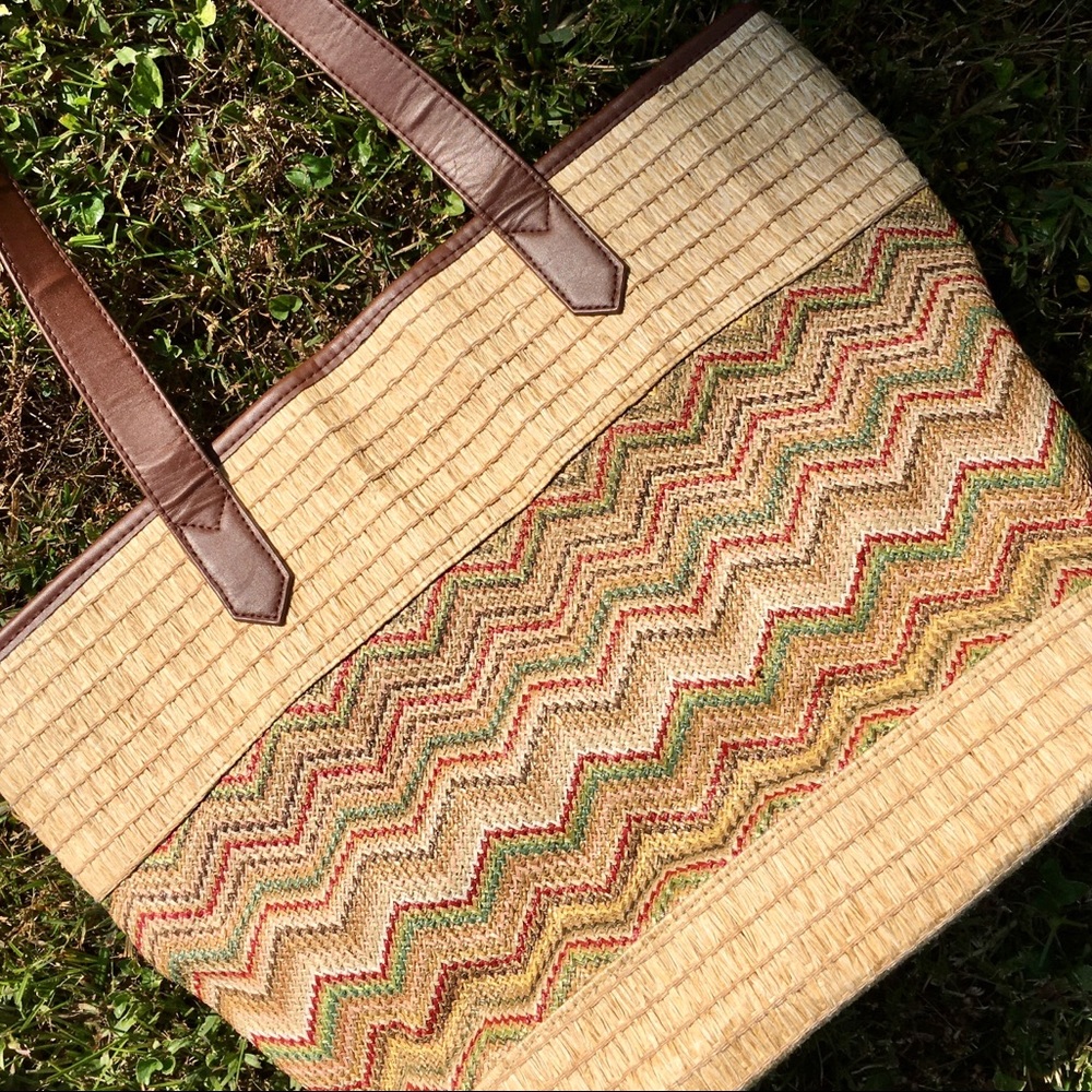 ☀️ Sun ‘n’ Sand Straw Tote